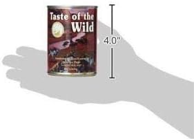 Taste of the Wild Grain-Free Canned Dog Food Variety Pack - Wetlands, Pacific Stream, High Prairie, and Sierra Mountain Pack of 12, 13.2 ounce cans by Taste of the Wild
