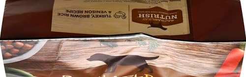 Rachael Ray Nutrish Dry Dog Food, Turkey, Brown Rice & Venison Recipe for Weight Management, 26 Pounds