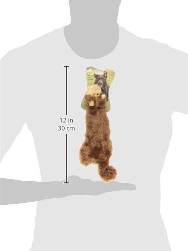 Best Pet Supplies Stuffing Free Squeaky Dog Toys for Small Dogs, Medium Dogs, and Large Dogs, Durable, Best Dog Chew Toy for Teething Puppy, Indoor Play - Monkey, Small