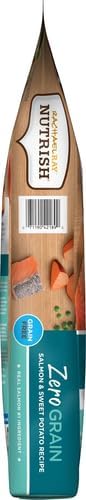 Rachael Ray Nutrish Zero Grain Dry Dog Food, Salmon & Sweet Potato Recipe, 11.5 Pound Bag