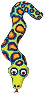 Fat Cat Incredible Strapping Yankers Dog Toy, Snake (Colors May Vary)