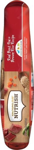 Rachael Ray Nutrish Premium Natural Dry Dog Food with Added Vitamins, Minerals & Taurine, Real Beef, Pea & Brown Rice Recipe, 14 Pounds (Packaging May Vary)
