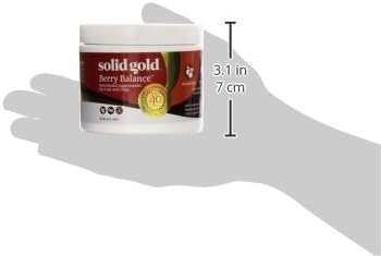 Solid Gold Cranberry Supplement for Dogs & Cats for Urinary Tract Health - Berry Balance UTI + Bladder + Kidney Support for Cats and Dogs with Antioxidants - Cranberry Powder - 3.5 oz