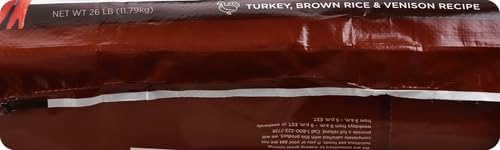 Rachael Ray Nutrish Dry Dog Food, Turkey, Brown Rice & Venison Recipe for Weight Management, 26 Pounds