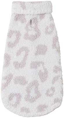 Barefoot Dreams CozyChic BITW Pet Sweater, Dog Clothes, Dog Sweater, Dog Accessories, in The Wild, Cream/Stone, MD