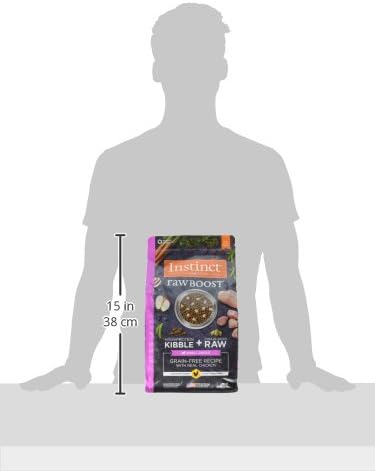 Instinct Raw Boost Small Breed Grain Free Recipe with Real Chicken Natural Dry Dog Food, 4 lb. Bag