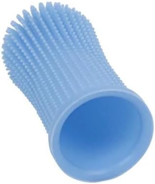 LL Goods 3-Pack Dog Finger Toothbrush Kit - Big Mouth Toothbrush, Dog Teeth Cleaning Essentials, Blue