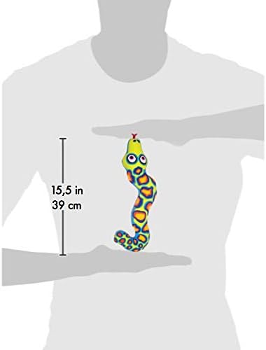 Fat Cat Incredible Strapping Yankers Dog Toy, Snake (Colors May Vary)