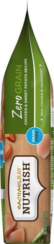 Rachael Ray Nutrish Zero Grain Dry Dog Food, Chicken & Sweet Potato Recipe, 26 Pound Bag