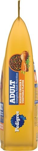 Pedigree Complete Nutrition Adult Dry Dog Food Roasted Chicken, Rice & Vegetable Flavor Dog Kibble, 3.5 lb. Bag (Pack of 4)