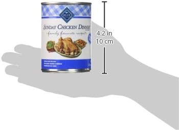 Blue Buffalo Family Favorites Natural Adult Wet Dog Food, Sunday Chicken 12.5-oz can (Pack of 12)