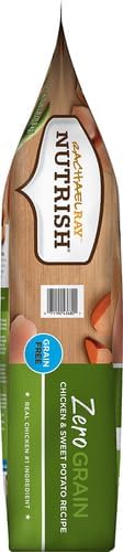 Rachael Ray Nutrish Zero Grain Dry Dog Food, Chicken & Sweet Potato Recipe, 26 Pound Bag