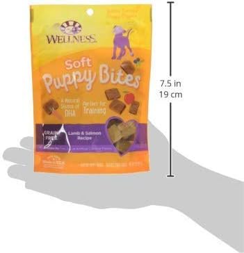 Wellness Natural Pet Food Grain Free Puppy Training Treats, 2 Pack