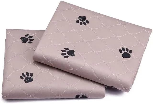 K.C.O Washable Dog Pee Pad, Reusable Dog Pee Pad, Pet Cleaning Dog/Cat Mat Pads, Super Waterproof Pet Pee Pads for Dog Bed Mat, Super Absorbing Whelping Pads, Large Size 27x40 Inches (Pack 1)