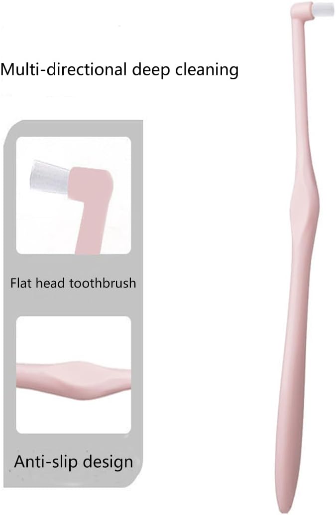 8PCS Cat & Dog Toothbrush Kit, 360 Degree Silicone Pet Toothbrush,Silicone Dog Finger Toothbrush,Double Head Toothbrush,Soft Cat Toothbrush Easily Clean Teeth Dirt