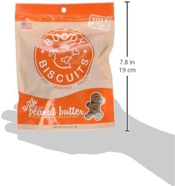 Cloud Star Buddy Biscuits Peanut Butter Flavor Soft & Chewy Dog Treat