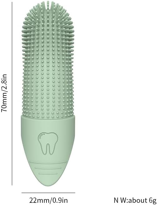 Dog Toothbrush and Toothpaste Set - 1 Pc Dog Toothpaste with 2 Pcs Upgraded Silicone Finger Toothbrush for Dogs and Cats - Dog Tooth Brushing Kit for Cat and Dog Teeth Cleaning & Dental Care