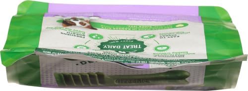 Greenies TEENIE Natural Dental Care Dog Treats Blueberry Flavor, 12 oz. Pack (43 Treats)