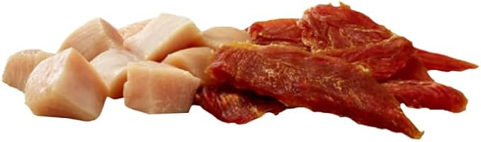 Golden Rewards Premium Dog Treats Jerky 32oz w/B0ACQUEÑ0 (M) Reversible Dog Bandana (32oz, chicken)