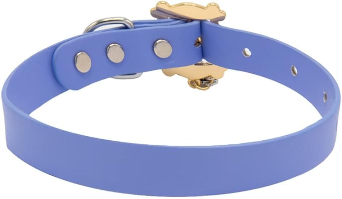 Buckle-Down Dog Collar, Friends, Monicas Peephole Frame Cast Buckle with Turkey and Friends Charms, Large 14 to 19 Inch Length 1.0 Inches Wide