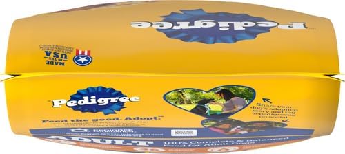 Pedigree Complete Nutrition Adult Dry Dog Food Roasted Chicken, Rice & Vegetable Flavor Dog Kibble, 3.5 lb. Bag (Pack of 4)
