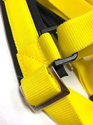 Neewa Adjustable Sled Pro Harness (Large, Pink), Dog Harness Large Breed, Dog Pulling Harness, Giant Dog Harness, Sled Harness for Pulling, Great for Dog Joring