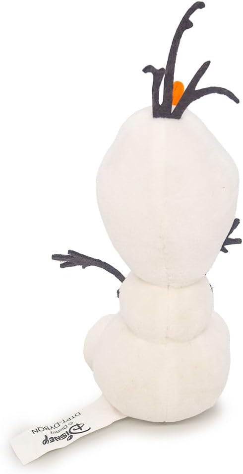 Buckle-Down Disney Dog Toy Frozen Olaf Surprised Sitting Pose Pet Toy Plush