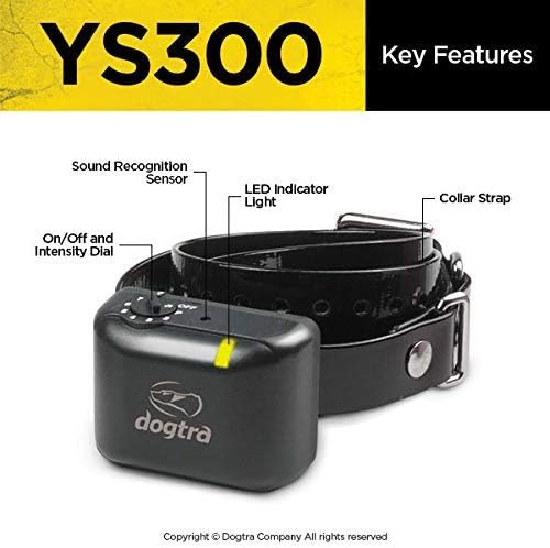 Dogtra YS300 Rechargeable Waterproof Compact No Bark Collar