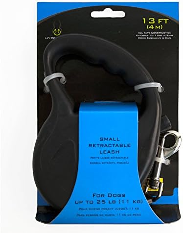 Hyper Pet Retractable Dog Leash, 13 ft. Walking Leash for Dogs up to 25 lbs., Small, Pink