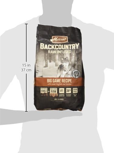 Merrick Backcountry Big Game Dry Dog Food, 4 Lbs.