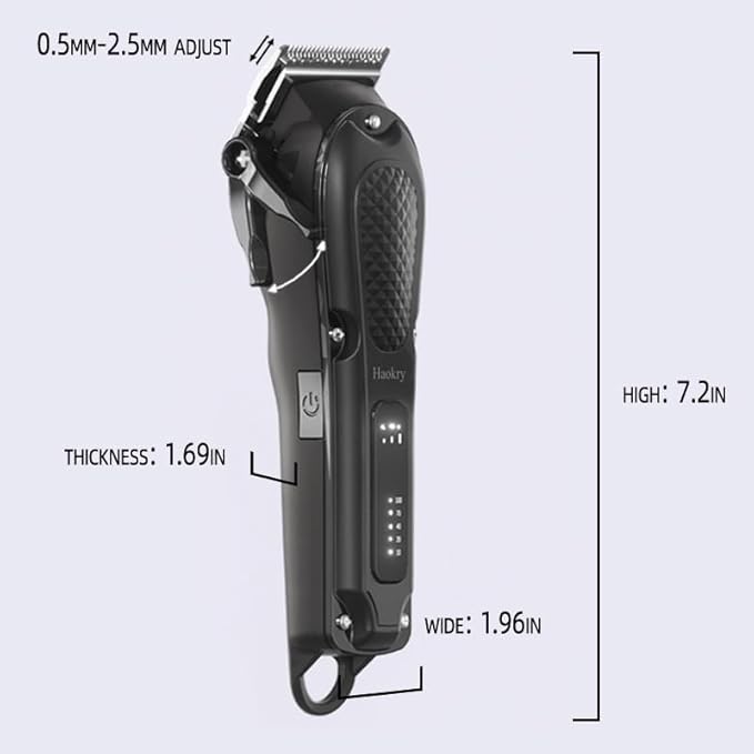 Dog Clippers for Grooming, Low Noise Rechargeable Dog Grooming Kits Cordless Pet Grooming Tool Professional Dog Hair Trimmer for Thick Heavy Coats Pet Clippers Electric Dog & Cat Grooming Kit