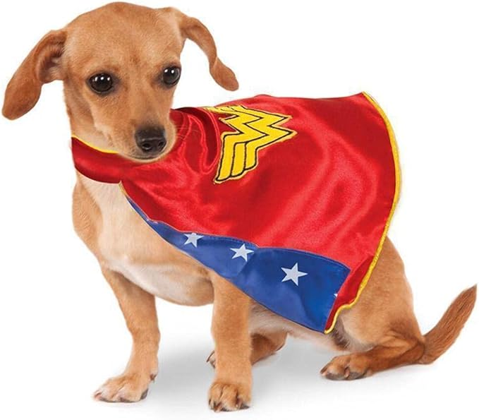 DC Comics Wonder Woman Pet Cape, X-Small