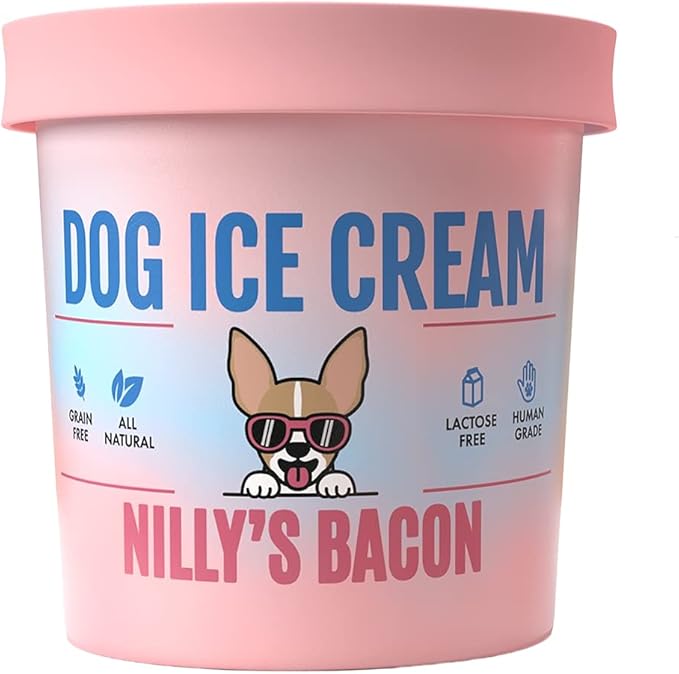 Dog Ice Cream Mix - Healthy Dog Treats- Dog Ice Cream Birthday (Bacon)