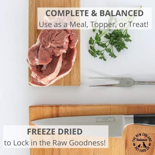 Meow Chicken & King Salmon Freeze Dried Raw Cat Food, Mixer, or Topper, or Treat - High Protein, Natural, Limited Ingredient Recipe 9.9 oz