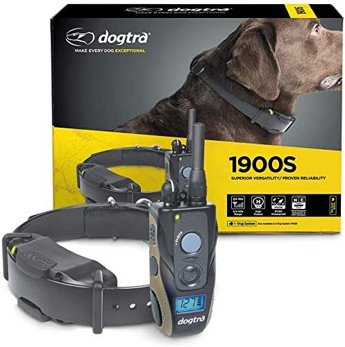 Dogtra 1900S E Collar - 3/4 Mile Remote Trainer with LCD Screen - Fully Waterproof Collar - includes eOutletDeals Pet Towel