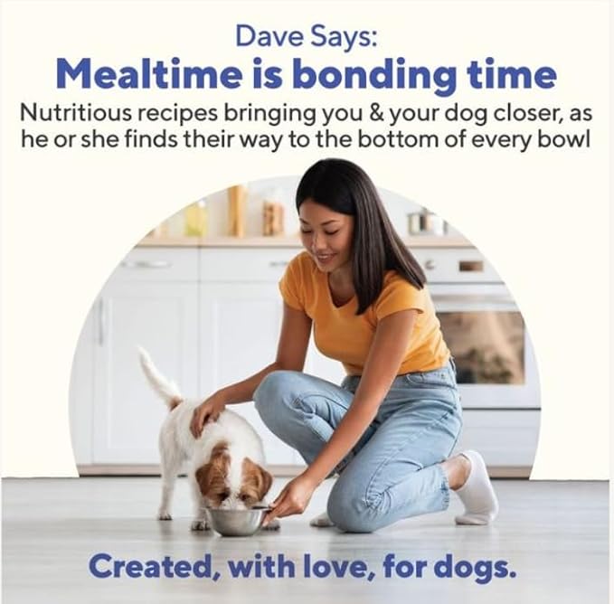Dave's Pet Food Limited Ingredient Dog Food (95% Turkey & Chicken), Made in USA Grain Free Dog Food, Wet Canned Dog Food 12 pack for Large & Small Breeds, 12.5 oz Cans (Case of 12)