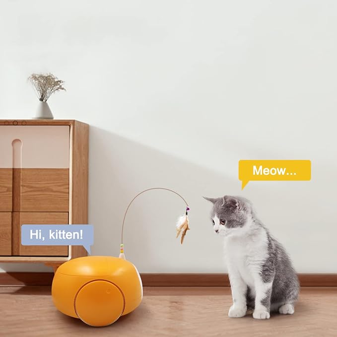 Pet Camera Treat Dispenser, Automatic Cat Feeders with Camera, Automatic Pet Feeder for Cats and Small Dogs with Night Vision Two Way Audio and Video (Support 2.4GHz Wi-Fi only, No Suscription Fee)
