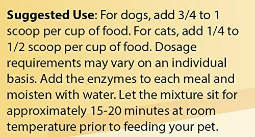 | Pancretase Digestive Enzymes | 10x Pancreatin | Pancreatin for Dogs and Cats | Pancreatic Enzyme | Great for Pets with EPI