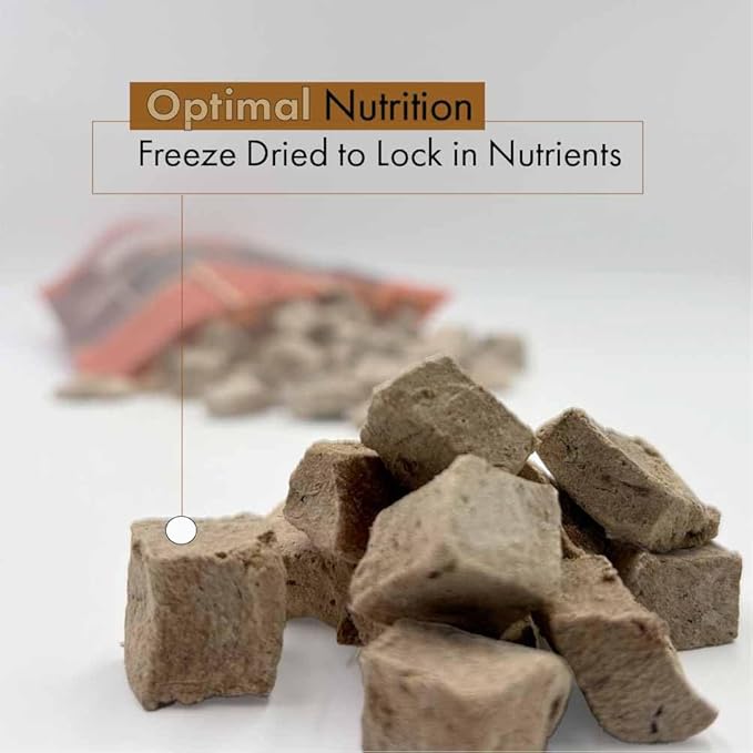 Freeze Dried Premium Training Treats for Dogs - Low Calorie - All Natural - Pure Beef Liver - No Additives or Preservatives - Made in The USA - 16-oz