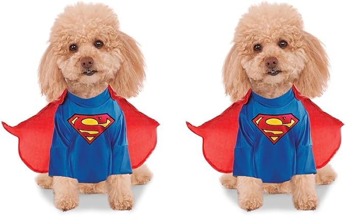 Rubie's Classic with Arms Pet Superman Costume (Pack of 2)