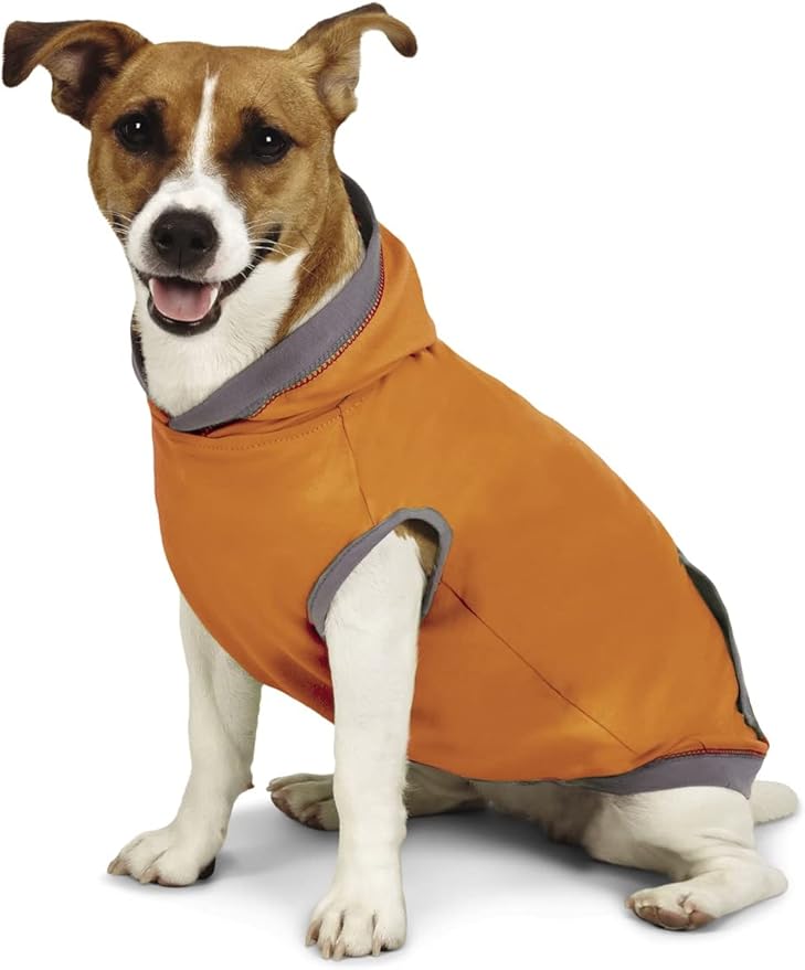 Insect Repellant Lightweight Hoodie for Protecting Dogs from Fleas, Ticks, Mosquitoes & More 20-Inch