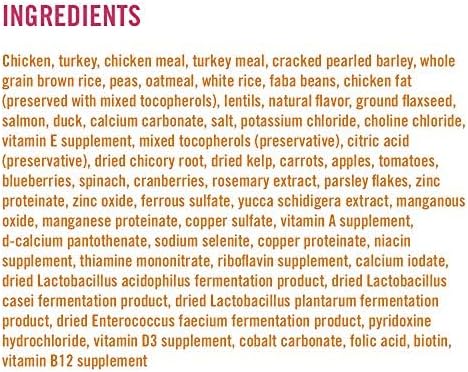 Chicken Soup for The Soul Pet Food - Large Breed Adult Dog Food - Chicken, Turkey & Brown Rice Recipe, 13.5 PoundSoy Free, Corn Free, Wheat Free Dry Dog Food, No Artificial Flavors or Preservatives