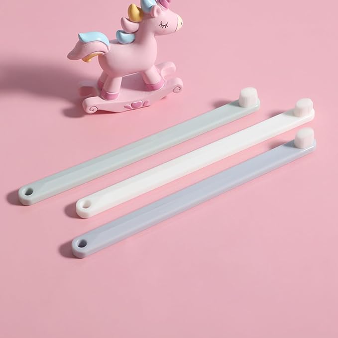 JGocot 3Pack Small Dog Toothbrushes,Cat Toothbrush,Soft Micro Nano Bristle for Sensitive Gum&Teeth Toothbrush for Dog Teeth Cleaning&Dog Dental Care Pet Toothbrush Kit for Puppy&Kitten