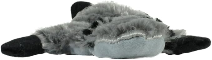 Hyper Pet Critter Skinz Raccoon Stuffless Dog Toy, Medium