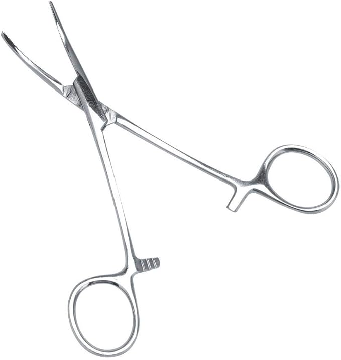 Pet Dog Cat Ear Hair Tweezers, Professional Stainless Steel Dogs Ear Hair Cleaning Clamp Ear Hair Remover Dog Grooming Tools Pet Dog Trimmer Accessories (SMALL)