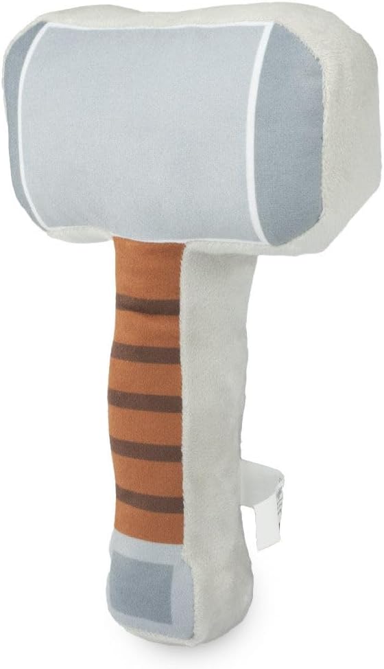 Marvel Comics Dog Toy, Thor Pet Toy, Plush, 10-Inch
