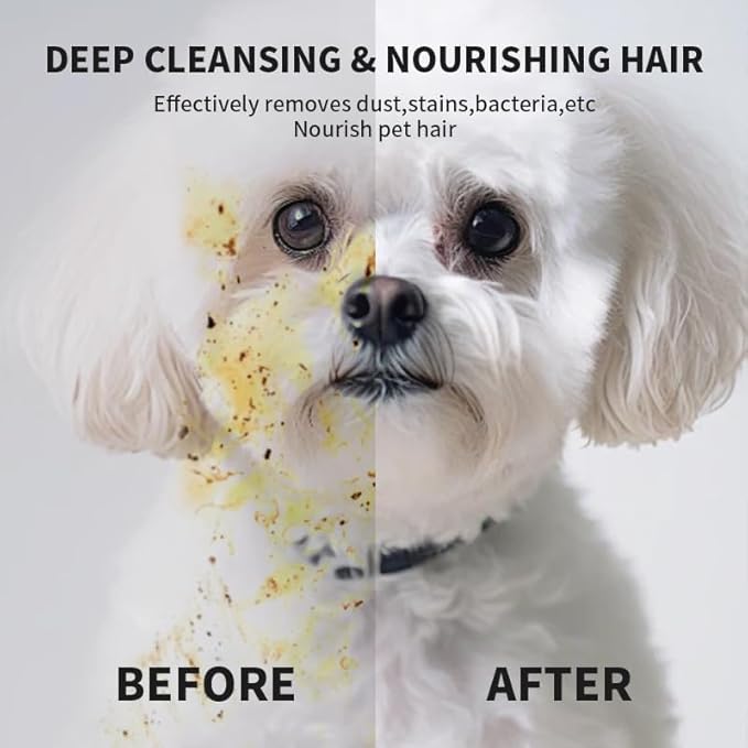 (12PCS)Cleaning Glove for Dog and Cat, Wipes Gloves for Dog and Cat Fur Face, Ear, Eye, Paws Cleaning Wipes Pet Wash Free Gloves, Grooming Wipes for Pet No Rinse Thick Dog Wipes Gloves