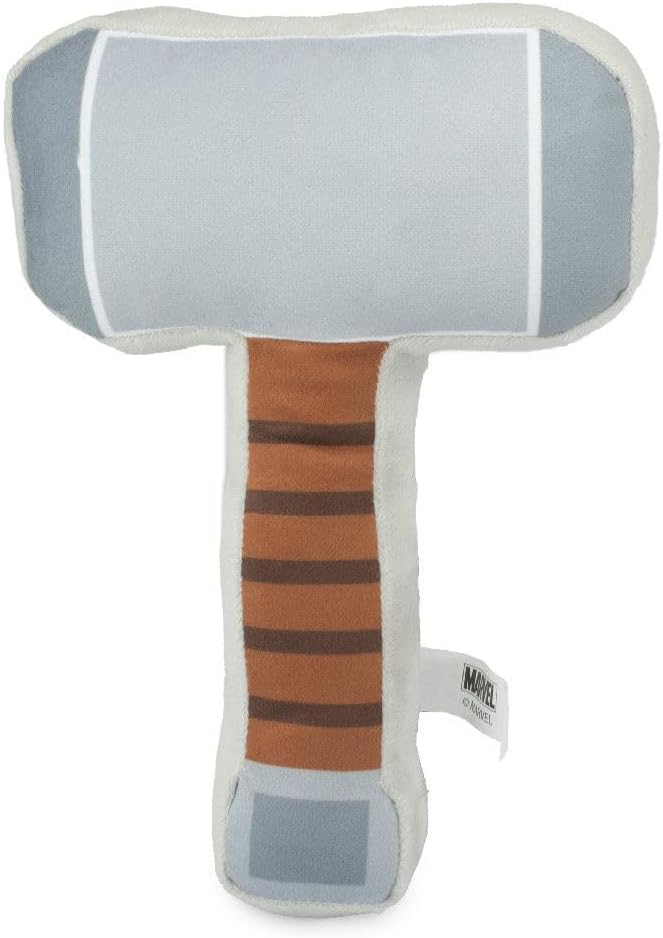 Marvel Comics Dog Toy, Thor Pet Toy, Plush, 10-Inch