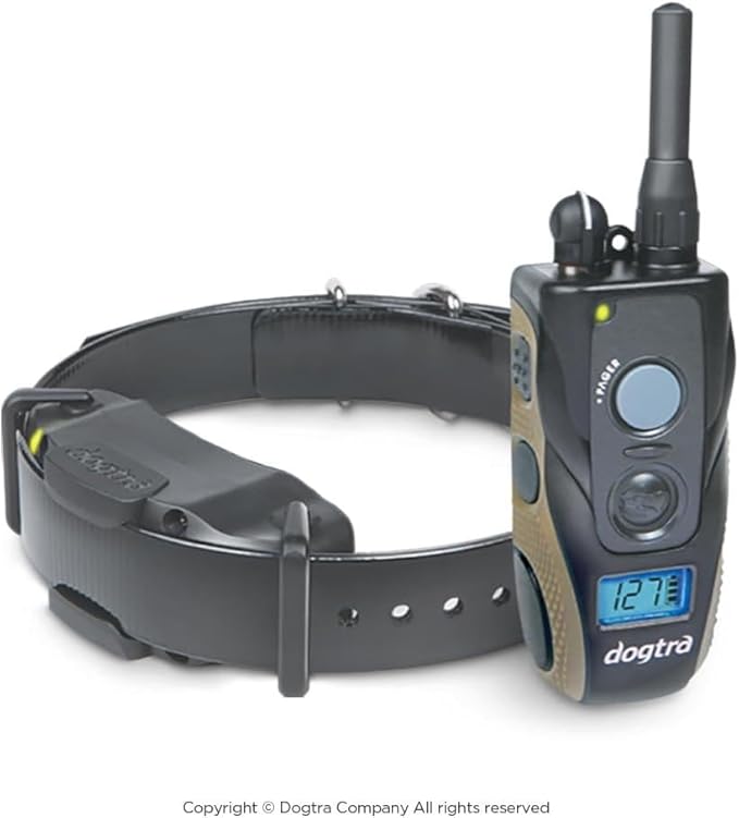 Dogtra 1900S Ergonomic 3/4-Mile IPX9K Waterproof High-Output Remote Dog Training E-Collar
