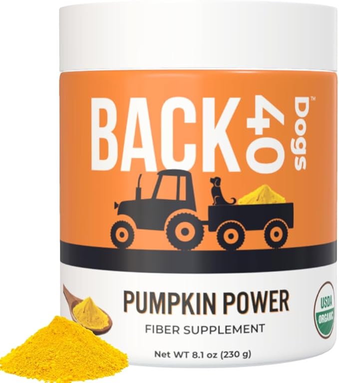 Pumpkin Powder for Dogs, Powdered Pumpkin for Dogs with Vitamins A, C & E, Fiber-Rich Vitamins for Optimal Pet Health, Combat Constipation, Dog Multivitamin for Digestive Health, 8.1 oz